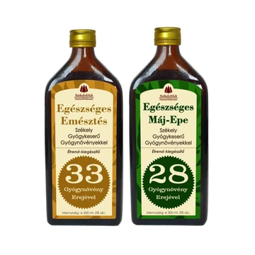 MÁJ-EPE RESTART - Egészséges emésztés és Egészséges máj-epe gyógykeserű duó
