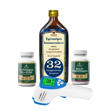 ImmunPajzs csomag + ajándék érintésmentes lázmérővel