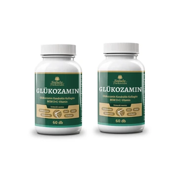 2 darab Ízület- és porcerősítő glükozamin, kondroitin, kollagén, MSM, D- és C-vitamin – havi adag